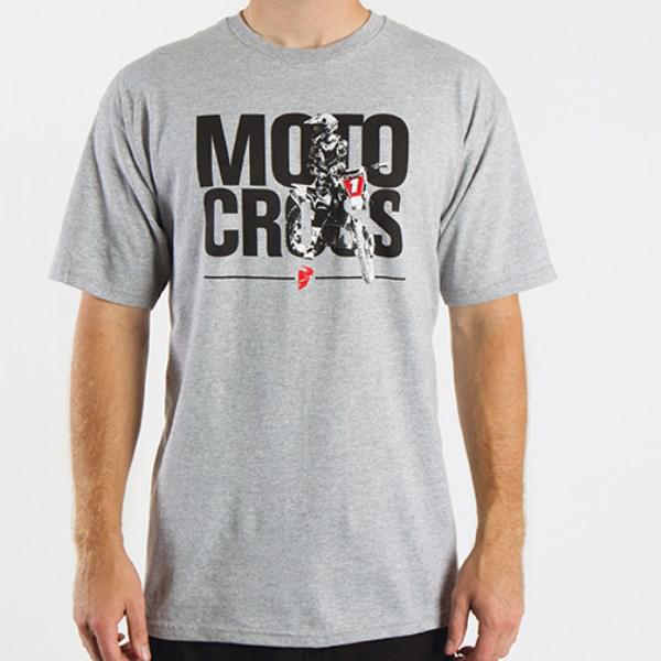 Thor Tee T Shirt Motocross Grey XL