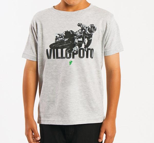 Thor Tee T Shirt Yth Villopoto Gy Toddler Heather Grey 2T