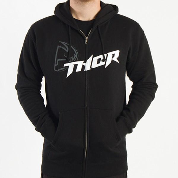 Thor Fleece Fusion Black Hoody Medium