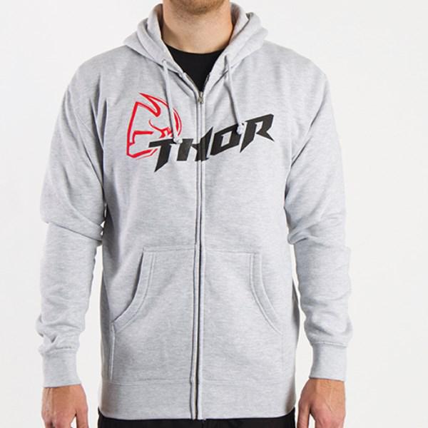 Thor Fleece Fusion Grey Hoody Large