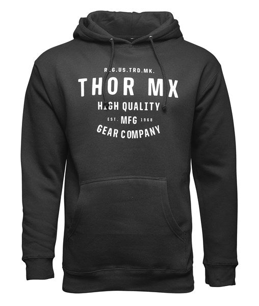 Thor Hoody MX Crafted 2XL Black 2XLarge