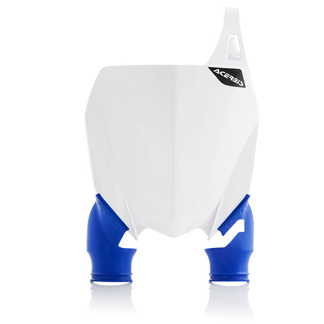 Acerbis Raptor Fr No.plate Yamaha White/blue