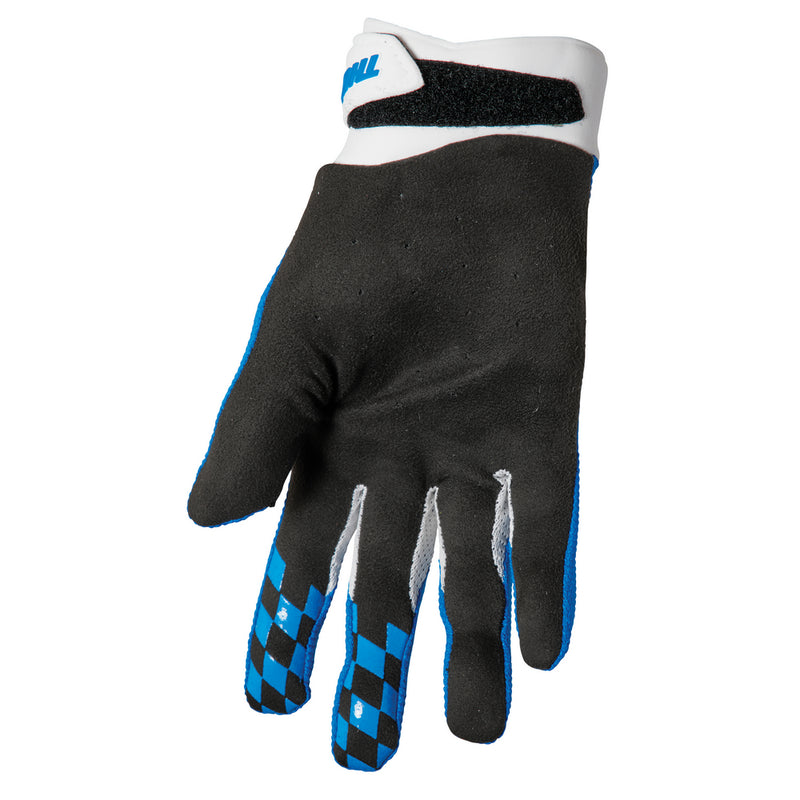 Thor Mx Glove S22 Draft Blue/White Small ##