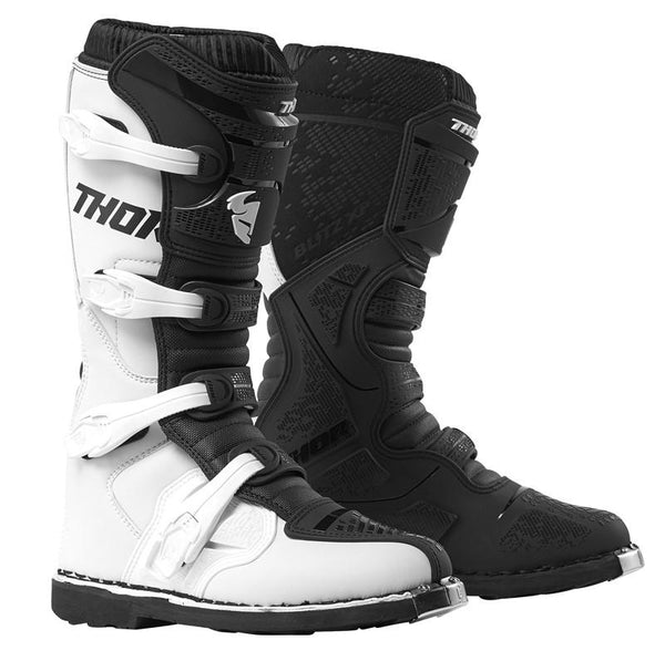 Thor Mx Boot Straps S19 Blitz Xp White Size 10-15