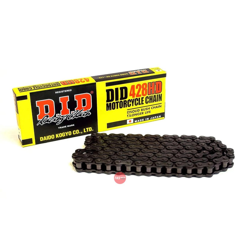 DID Standard Chain 428HD x 130 heavy duty clip link