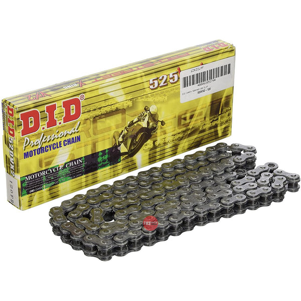 DID VX Pro Street X-Ring Chain 525VX x 110ZB ZJ solid bush rivet link