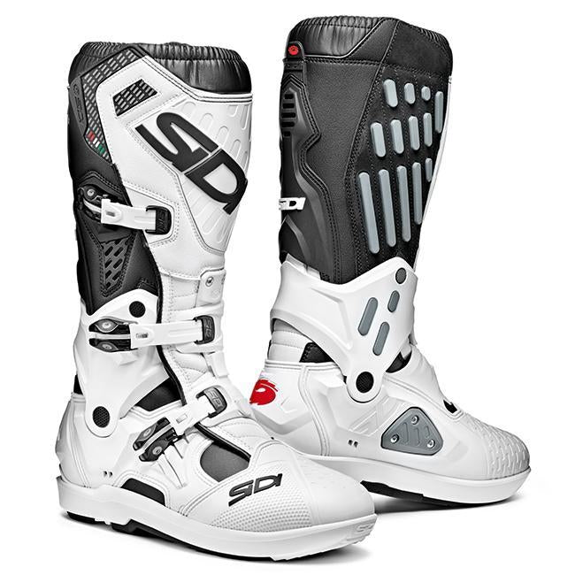 Sidi Atojo Srs Black White Off-road Boots Size EU 45