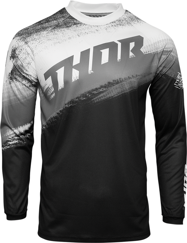 Thor Jersey Mx Sector Vapor M S21 Black White Medium