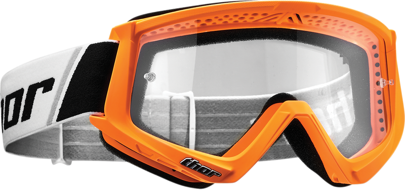 Thor Goggle Combat Flo Orange Black