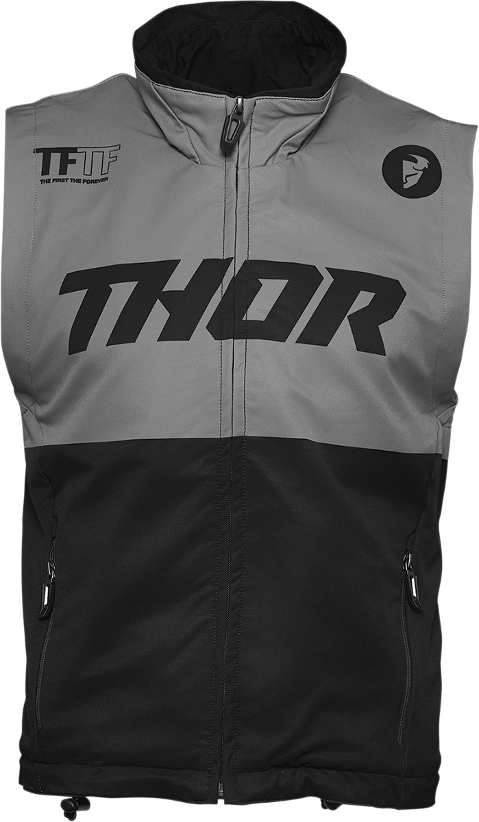 Thor Vest S21 MX Warmup M Black Charcoal Medium