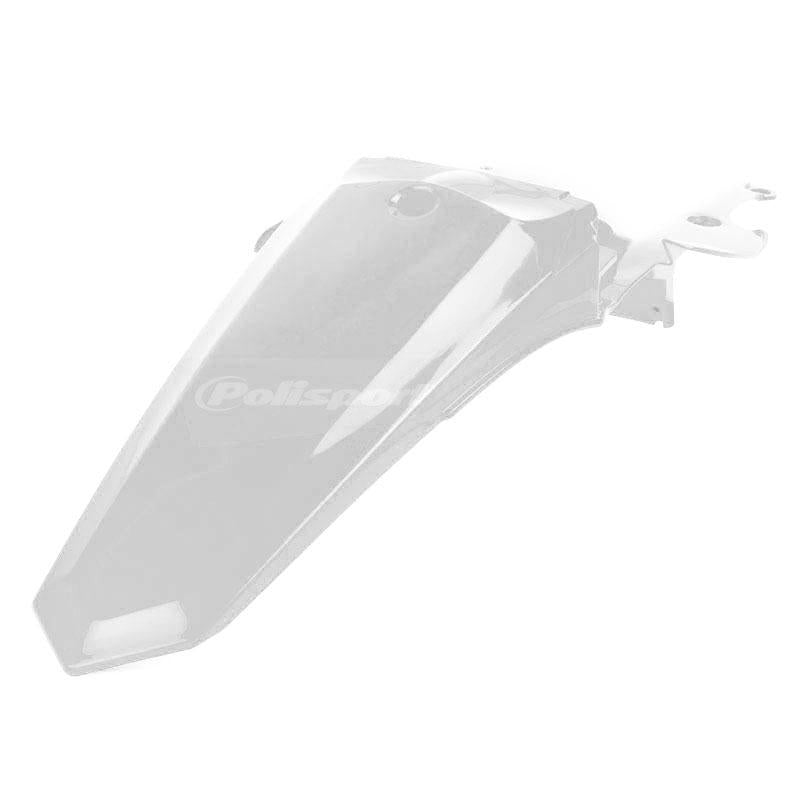 REAR GUARD YAM YZ250F/450F 14-18 WHT