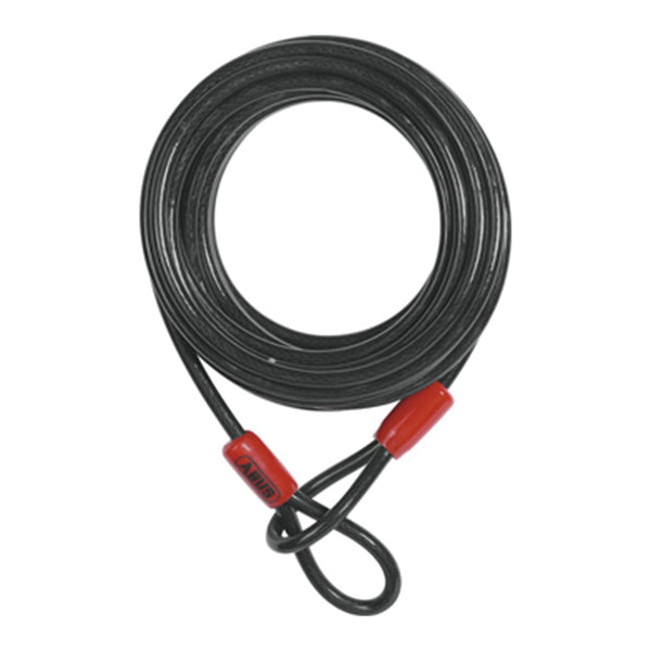 Abus Cobra 10mm/10 metre Loop Black/red