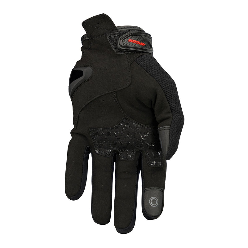 Argon Swift Road Gloves Stealth Black Red Size Medium