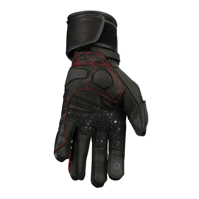 Argon Engage Road Gloves Stealth Black Red Size Medium