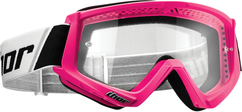 Thor Goggle Combat Flo Pink Black