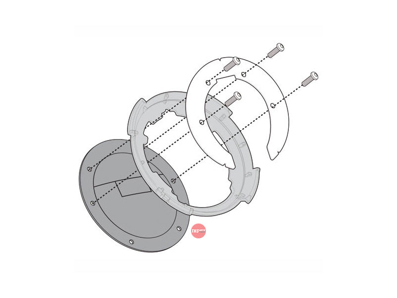 Givi Tanklock Flange Multiple Models Ducati BF08