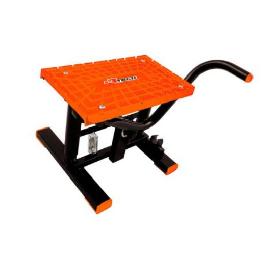 Rtech Foot Lift Stand For Mini'S & Motards Up To 150Kg Made In Italy Orange