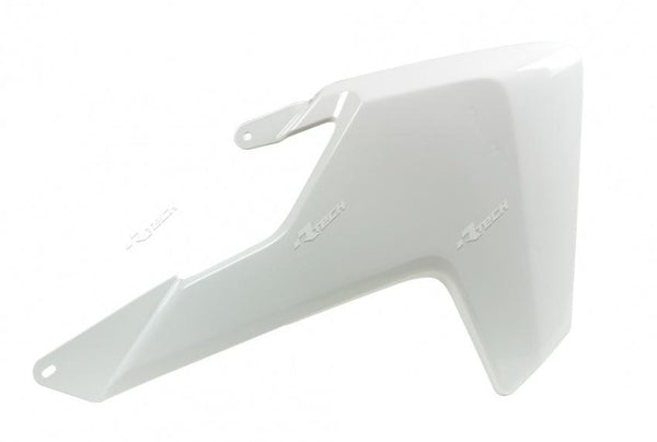 Rtech Radiator Shroud Husqvarna TC125 FC250 FC350 FC450 FS450 16-18 White TC250