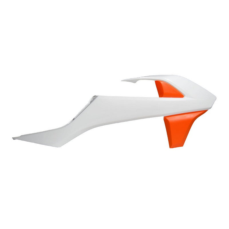 Rtech Radiator Shrouds Ktm 85Sx 18-20 White/Orange