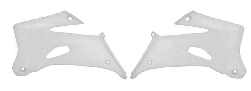 Rtech Radiator Shrouds WR250F 07-14 WR450F 07-11 White