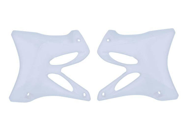 Rtech Radiator Shrouds YZ125 YZ250 02-14 White