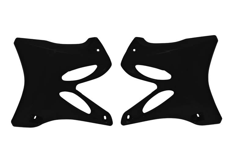 Rtech Radiator Shrouds YZ125 YZ250 02-14 Black