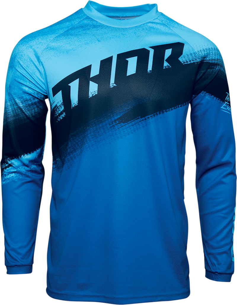 Thor Jersey Mx Sector Vapor S S21 Blue Midnight Small