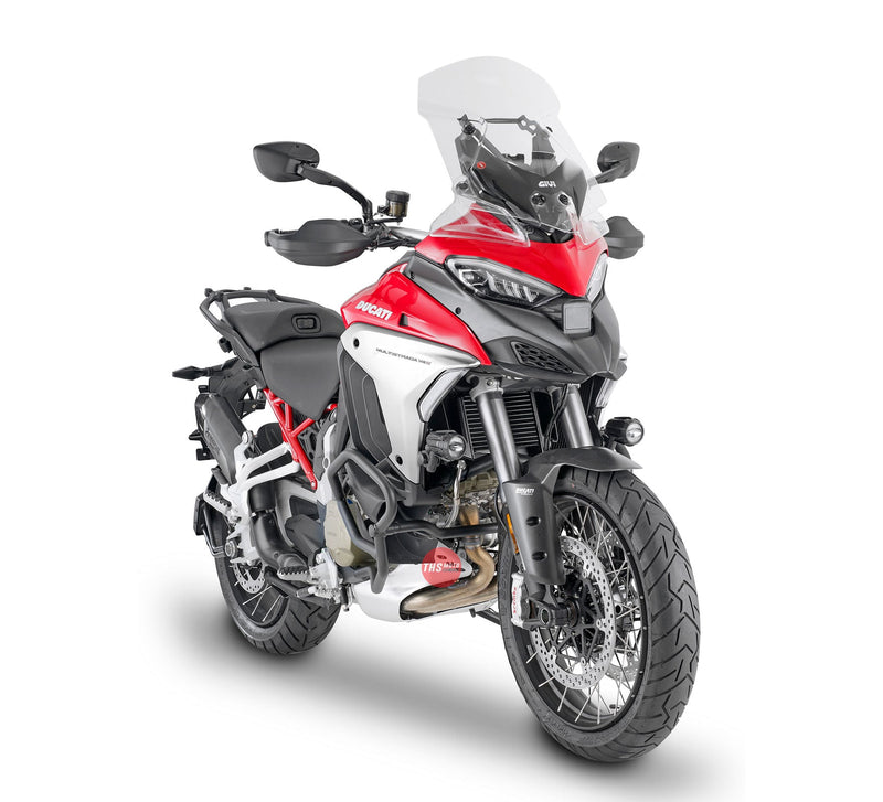 Givi Screen Ducati Multistrada V4 '21-> Clear 50x38cm 8cm Taller D7413ST