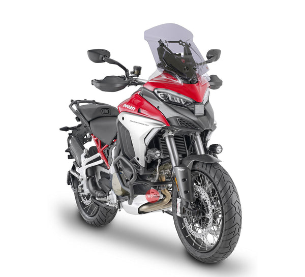 Givi Screen Ducati Multistrada V4 '21-> Smoked 45.5x38cm 3.5cm Taller D7413S