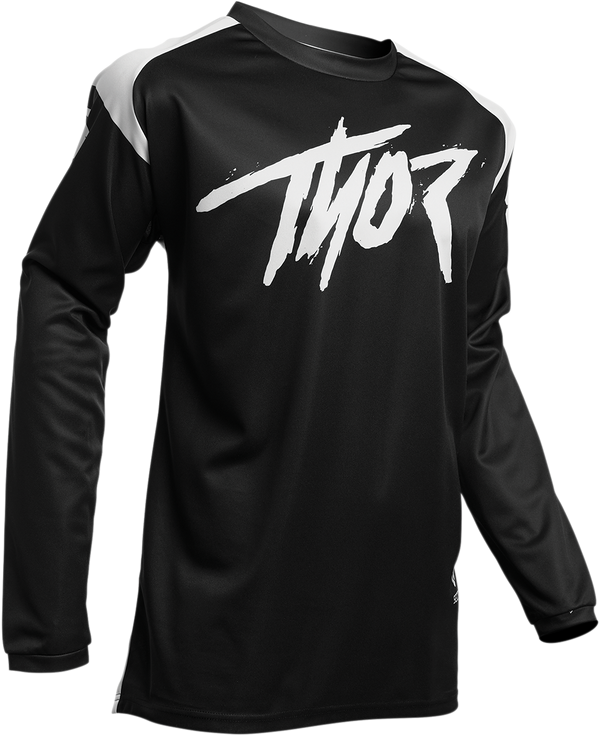 Thor Jersey Sector Link L S20 Black Large