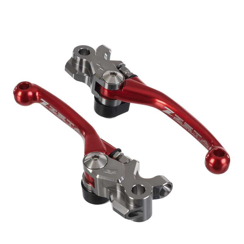 ZETA PIVOT LEVER SET FP BRAKETEC RED