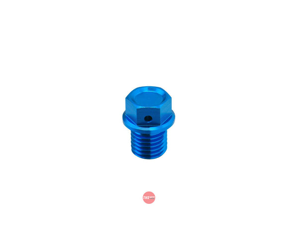 Zeta Magnetic Drain Bolt M12X12-P1.5 H-blue ZE581519