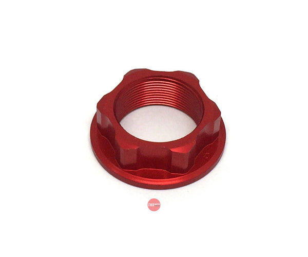 Zeta Stem Nut M24X30-P1.0 H12 Red ZE582123