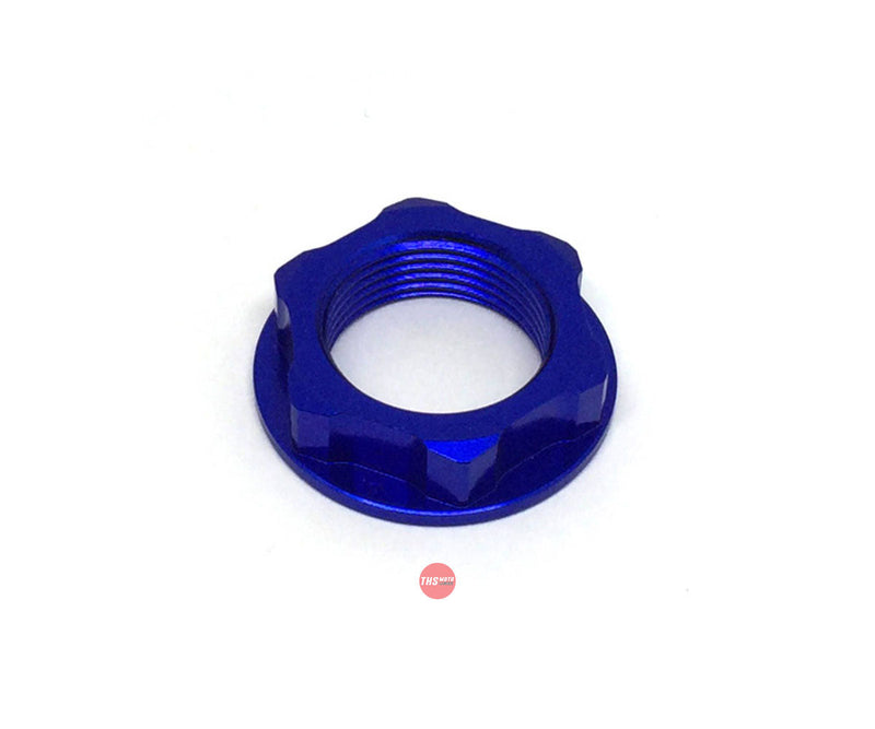 Zeta Stem Nut M24X32-P1.5 H10 Blue ZE582252