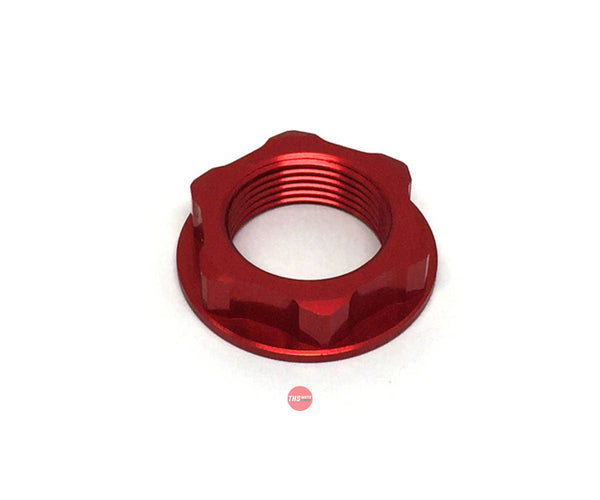 Zeta Stem Nut M24X32-P1.5 H10 Red ZE582253