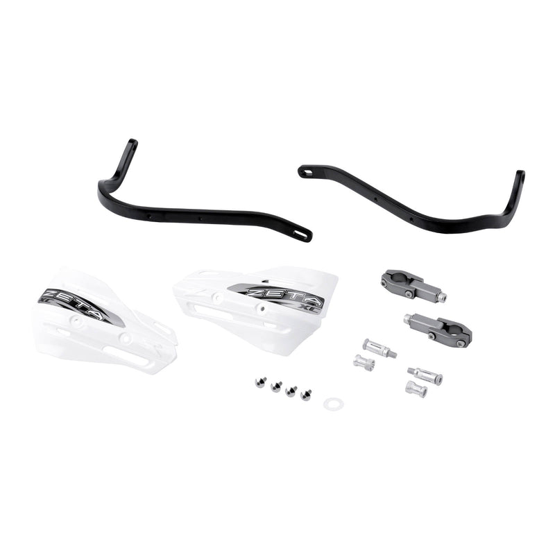 ZETA Zeta Armor Handguard Xc Kit For 22.2MM Bar Black/white