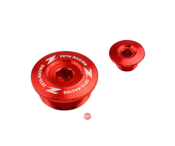 Zeta Engine Plugs CRF250R '18- Red ZE891140