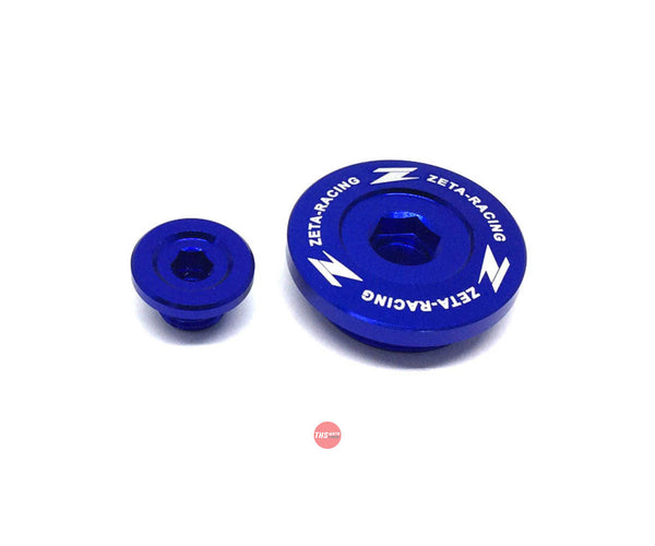 Zeta Engine Plugs KX250 F '11-19, KX450F '09-18 Blue ZE891232