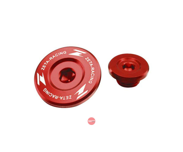 Zeta Engine Plugs YZ250F '01-13, WR250R X,TTR50 Red ZE891410