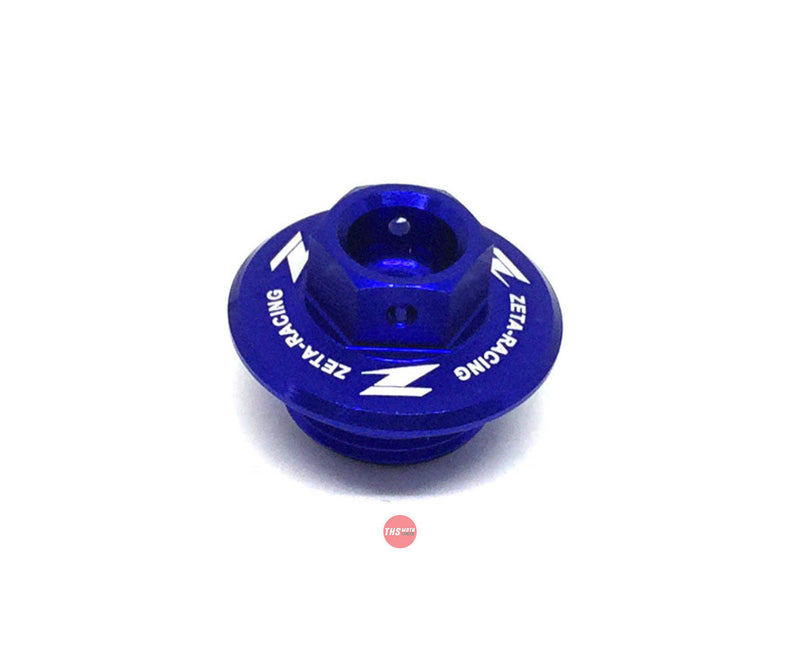 Zeta Oil Filler Plug Rm rmz, Serow 250 Blue ZE892212