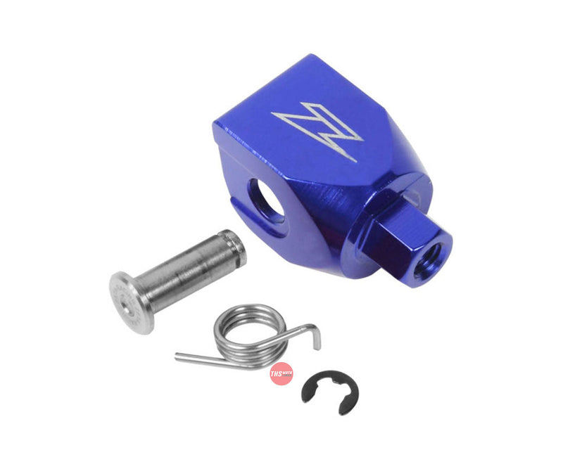 Zeta Revolver Shift Lever Rep. Tip Mount Straight Blue ZE903906