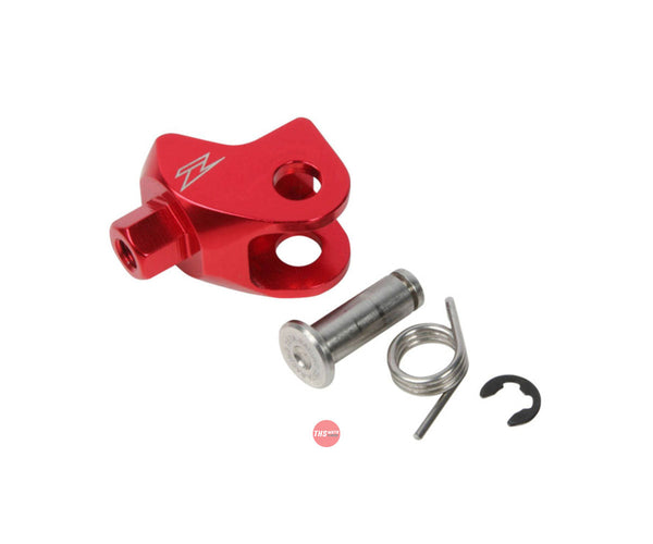 Zeta Revolver Shift Lever Rep. Tip Mount Offset Red ZE903912