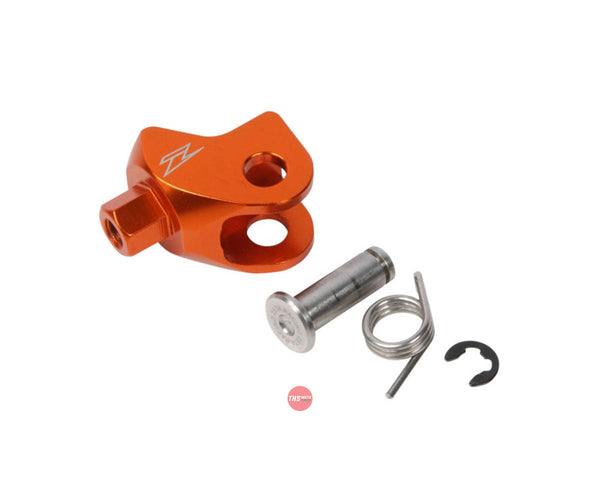 Zeta Revolver Shift Lever Rep. Tip Mount Offset Orange ZE903913