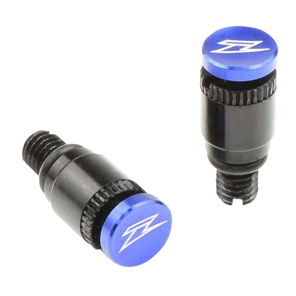 Zeta Fork Top Bleeder S-type Showa kyb 2PCS Blue ZE911322