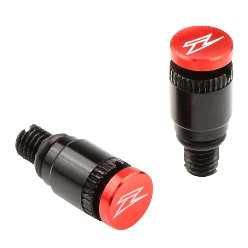 Zeta Fork Top Bleeder S-type Showa kyb 2PCS Red ZE911326