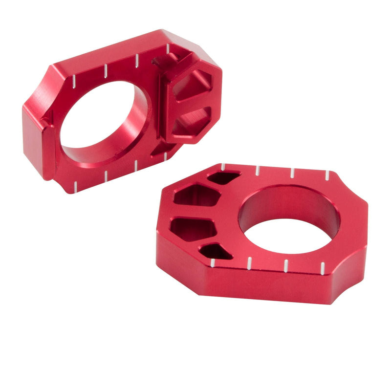 Zeta Rear Axle Block Kx kxf '03-16 ,suz Rmz '04- Red ZE935113