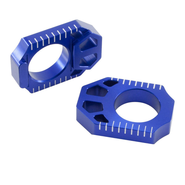 Zeta Rear Axle Block YZ250F '12-, YZ450F '10- Blue ZE935342