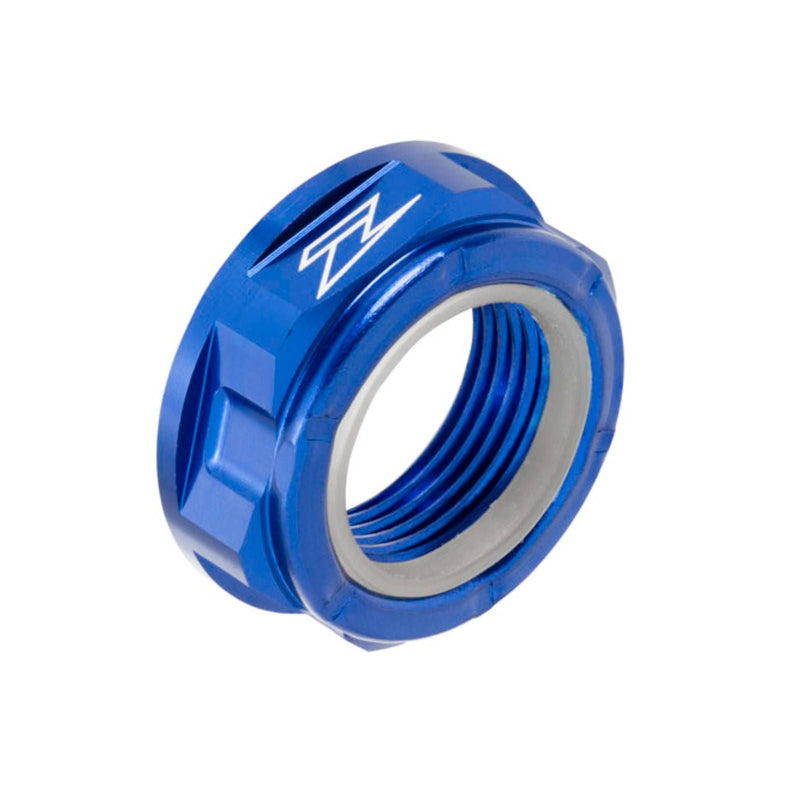 Zeta Axle Nut M22X32-P1.5 H12L Blue ZE938056