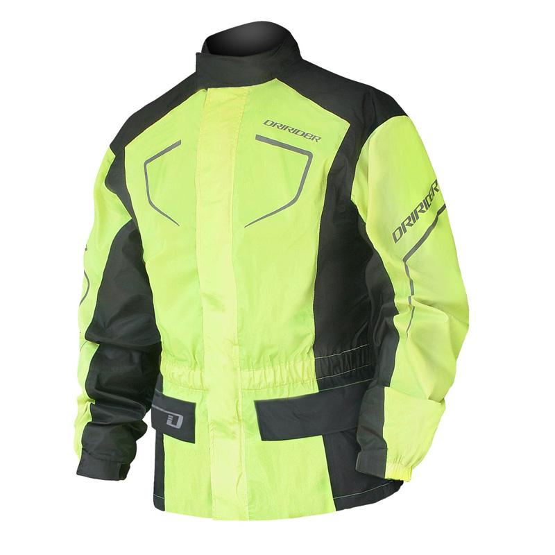 DRIRIDER THUNDERWEAR 2 RAIN JACKET - DAY GLOW YELLOW