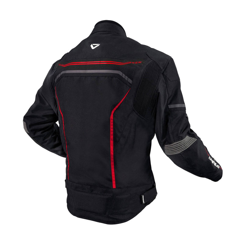 Dririder Origin Jacket Black Red Size 2XL